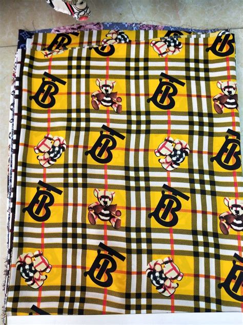 light burberry print fabric|Burberry fabric for sewing.